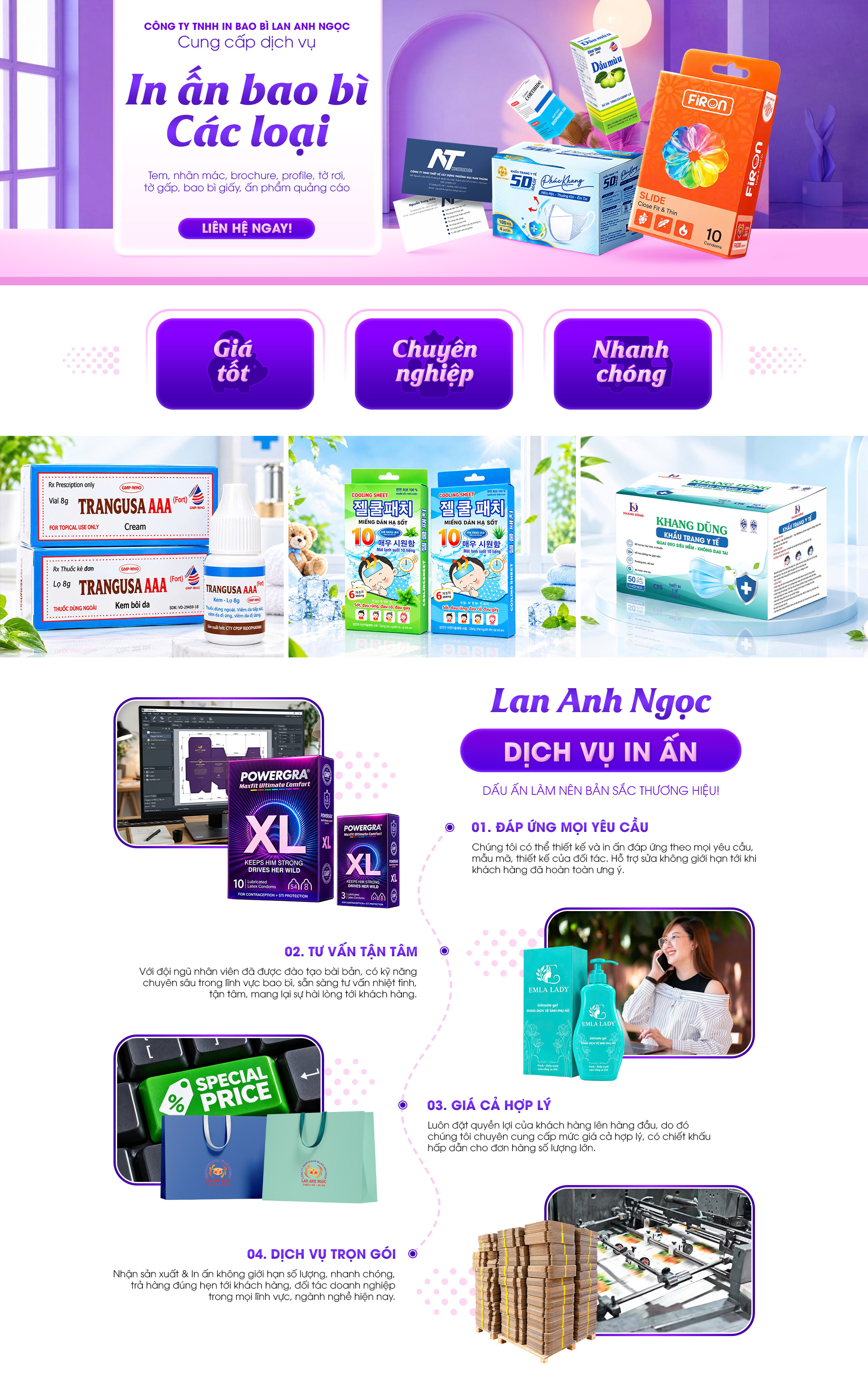 CÔNG TY TNHH IN BAO BÌ LAN ANH NGỌC